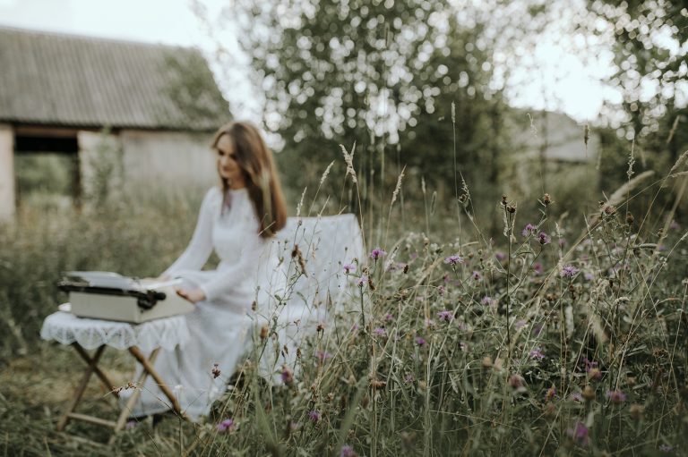 Marzanna Szkuta w ogrodzie marzeń